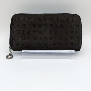 BVLGARI Canvas Printed Wallet
